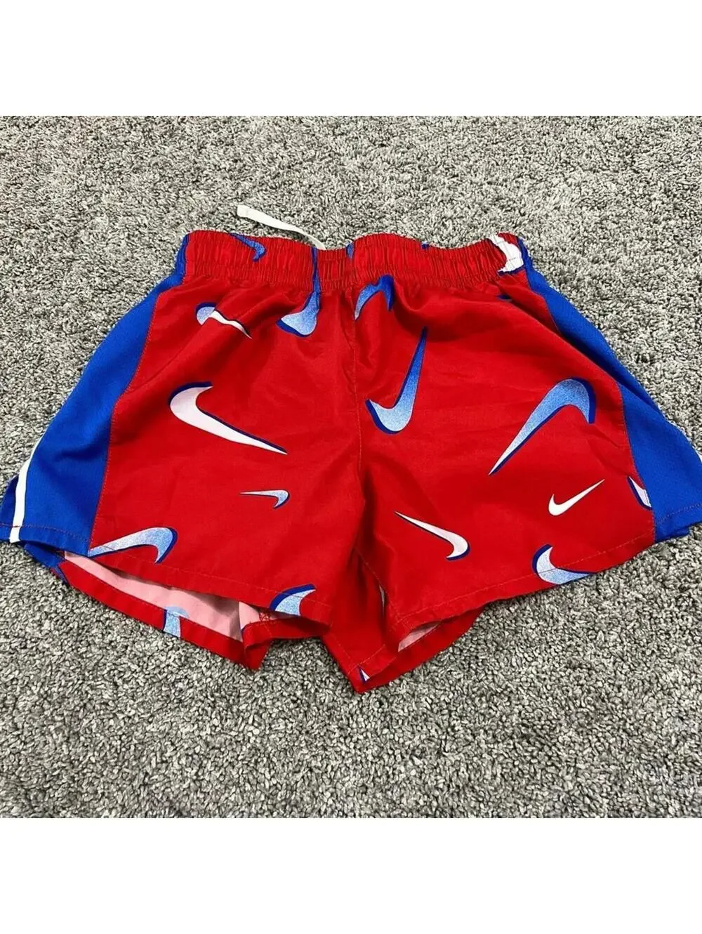 Nike Girl's Youth Red White and Blue Dri-Fit Shorts size Medium